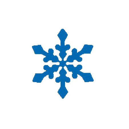 Perforatrice flocon de neige 5 - 2,5 cm