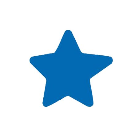 Perforatrice étoile - 2,5 cm