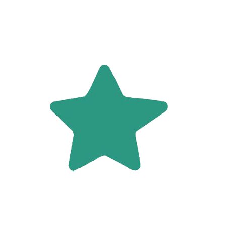 Perforatrice étoile - 1,6 cm