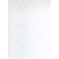 Tissu thermocollant velours blanc
