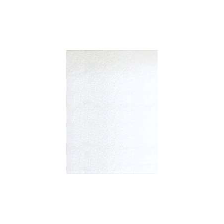 Tissu thermocollant velours blanc