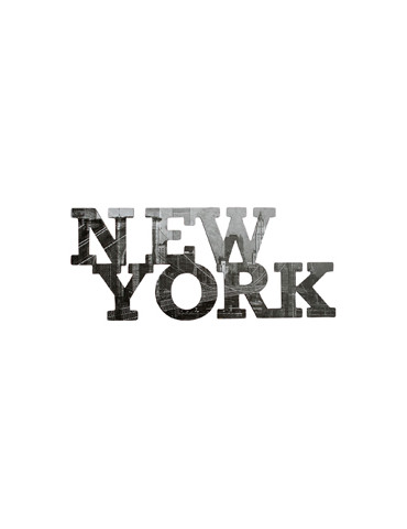 NEW YORK en bois - 58cm