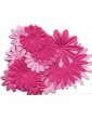 Fleurs papier assorties rose x24