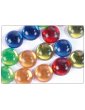Strass lisses cercles multicolores 20mm