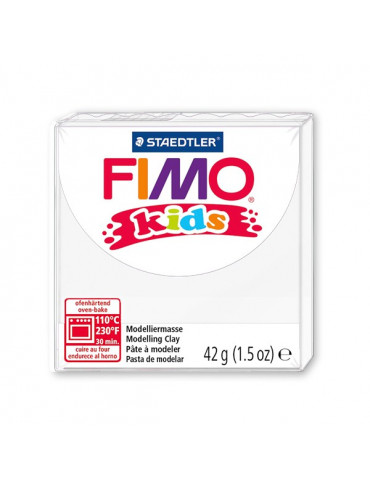 Fimo Kids blanc 42 gr