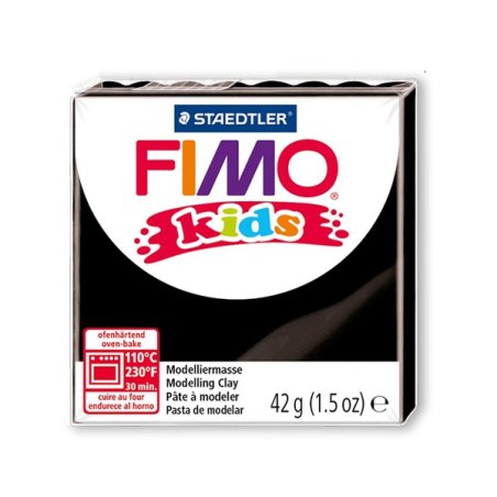 Fimo Kids noir n°9