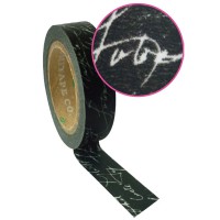 Masking tape - Noir dentelle 15mm