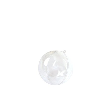 Boule plastique transparente 30mm x6