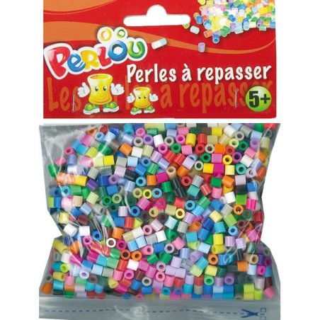 Perlou - 1000 Perles à repasser multicolores