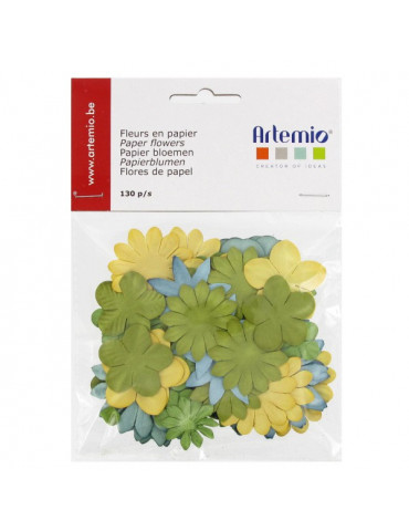 Fleurs en papier Pure x130 - Artemio