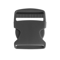 Fermoir clip noir 50mm