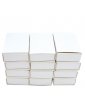Boites allumettes blanches 5,3x3,6x1,5 cm - 12 pièces