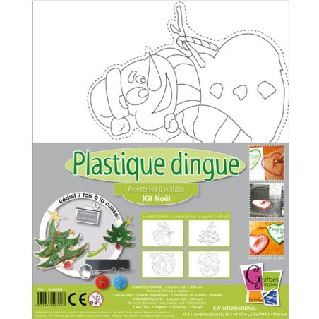 Kit Plastique dingue - Noël
