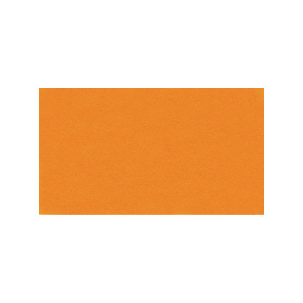 Feutrine adhésive orange - 10 coupons 45x25 cm