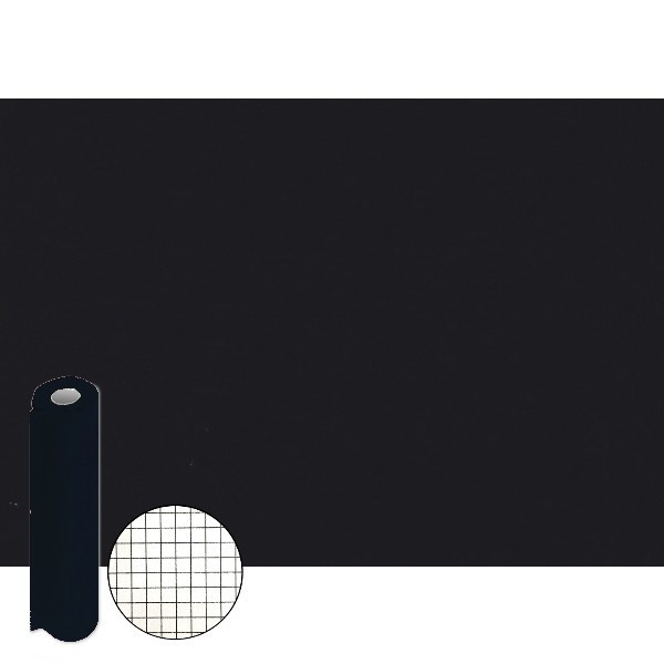 Rouleau feutrine adhésive noir 45cmx5m
