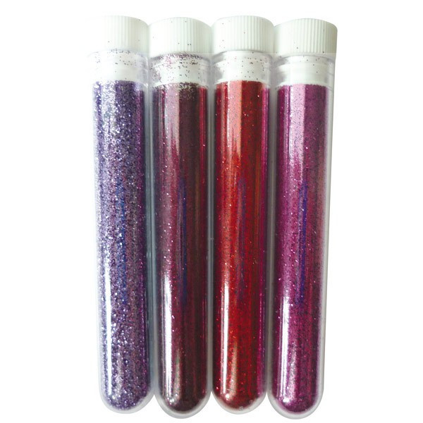 4 tubes paillettes - Assortiment violet