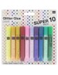 Glitter Glue Pearl 10,5ml x10 - Rico Design