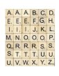 Lettres en bois Scrabble - 2cm