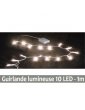 Guirlande lumineuse à LED - 10 ampoules - 1m