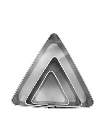 Emporte-pièces métal Triangle x3