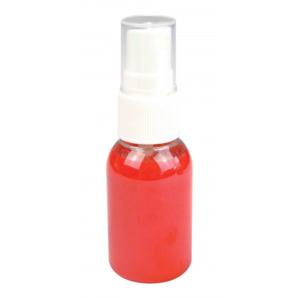 Spray peinture textile rouge Pastèque - Peinture pour tissus clair -  Contenance 30ml