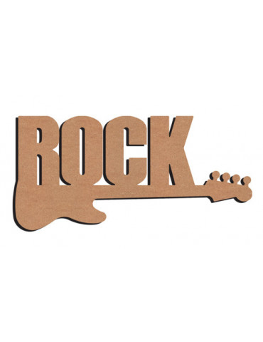 ROCK en bois - 58cm