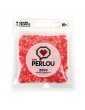 Mini Perlou - 2000 Perles à repasser Rouge opaque - 4 couleurs