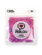 Mini Perlou - 2000 Perles à repasser Rose transparent - 4 couleurs