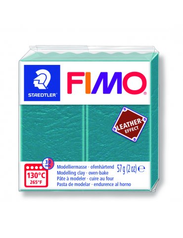 Fimo Effect cuir Turquoise (8010-369) - 57g