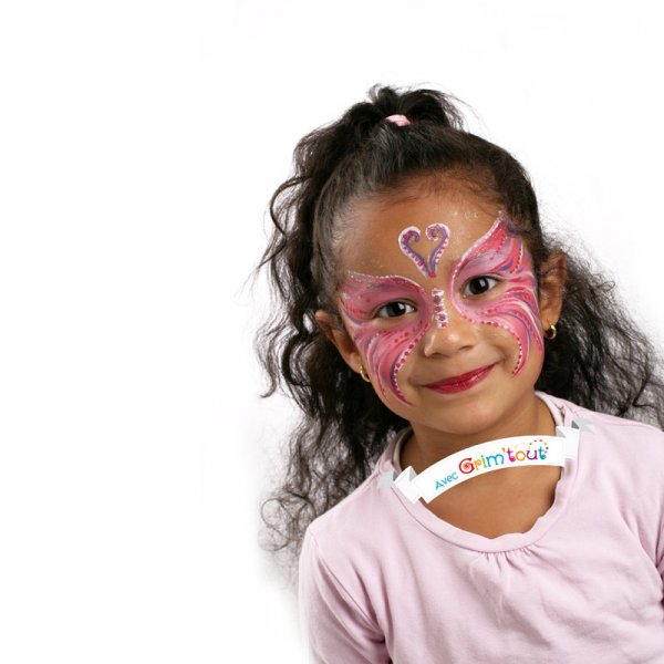 Palette Maquillage enfant 4 couleurs Fée papillon - Grim'tout ref GT41220