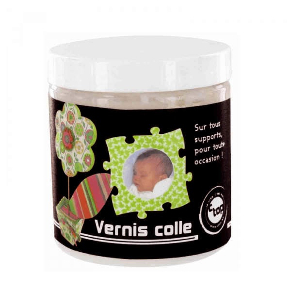 Vernis colle nacré - 250 g - Scrapmalin