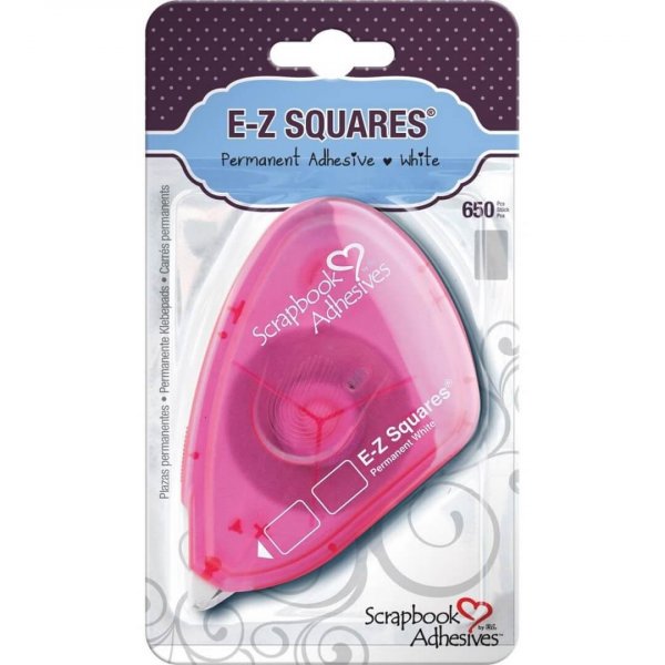 Scrapbook Adhesives - Double face E-Z Squares - Dévidoir rechargeale