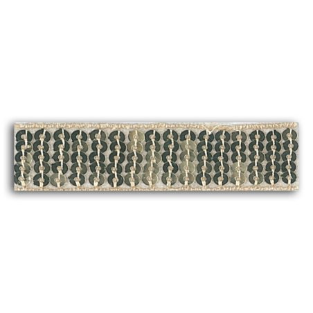 Ruban sequins thermocollant Or (2,4cm x 1,3m) - Mademoiselle Toga