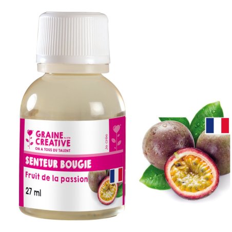 Parfum pour bougies Senteur Fruit de la passion 27ml - Fabrication
