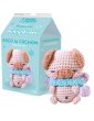 Kit crochet - Minigurumi Poco le Cochon 10cm - Graine Créative