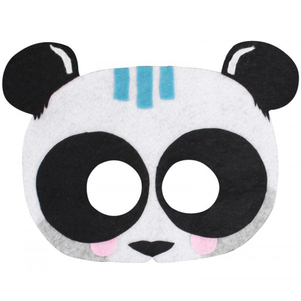 Kit Masque feutrine enfant Panda - Ctop
