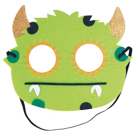 Kit masque feutrine enfant - Je crée mon masque Chat - Ctop