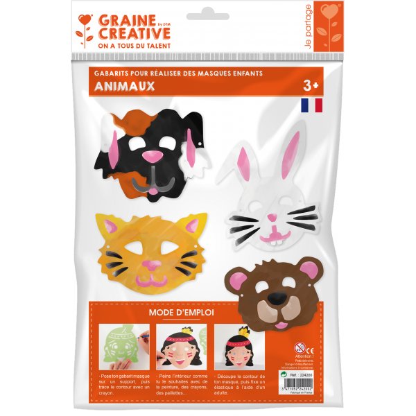 Masques animaux