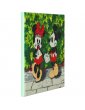 DISNEY Minnie & Mickey - Tableau à diamanter 30x30cm - Crystal Art