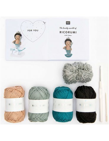 Kit crochet Ricorumi Neptune - Rico Design