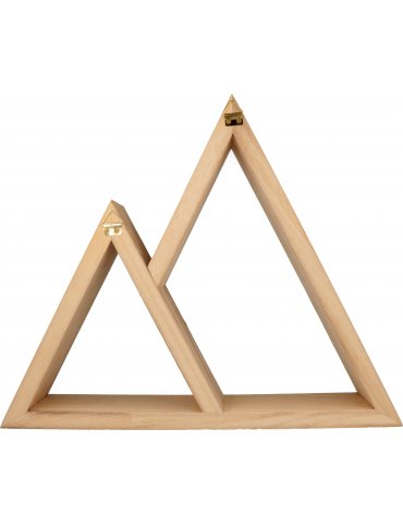 Etagère 2 triangles