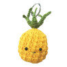 Kit porte-clefs au crochet Ananas