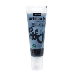 Peinture repositionnable Noir pour Cerne 75 ml - Arti Stick Pébéo