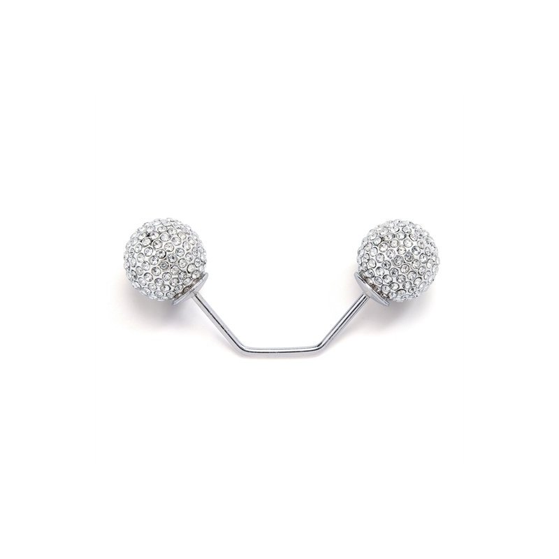 BROCHE POUR TRICOT PERLES STRASS
