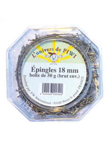 Epingles 18mm - 50gr