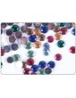 Strass cercles multicolores 5mm