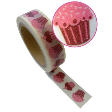 Masking tape - Cupcakes 15mm