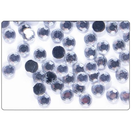 Strass cercles transparents 5mm