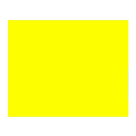 Feutrine 1mm jaune citron x12