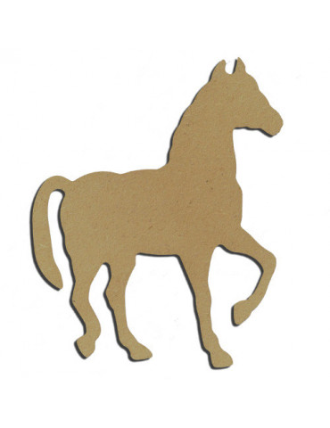 Support bois - Cheval 15cm